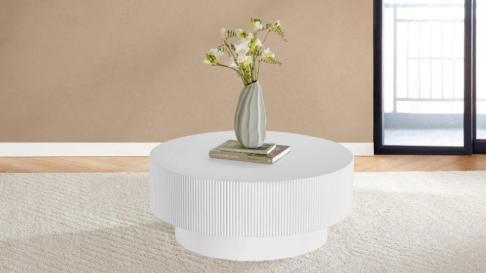 Astra MK2 Coffee Table - White