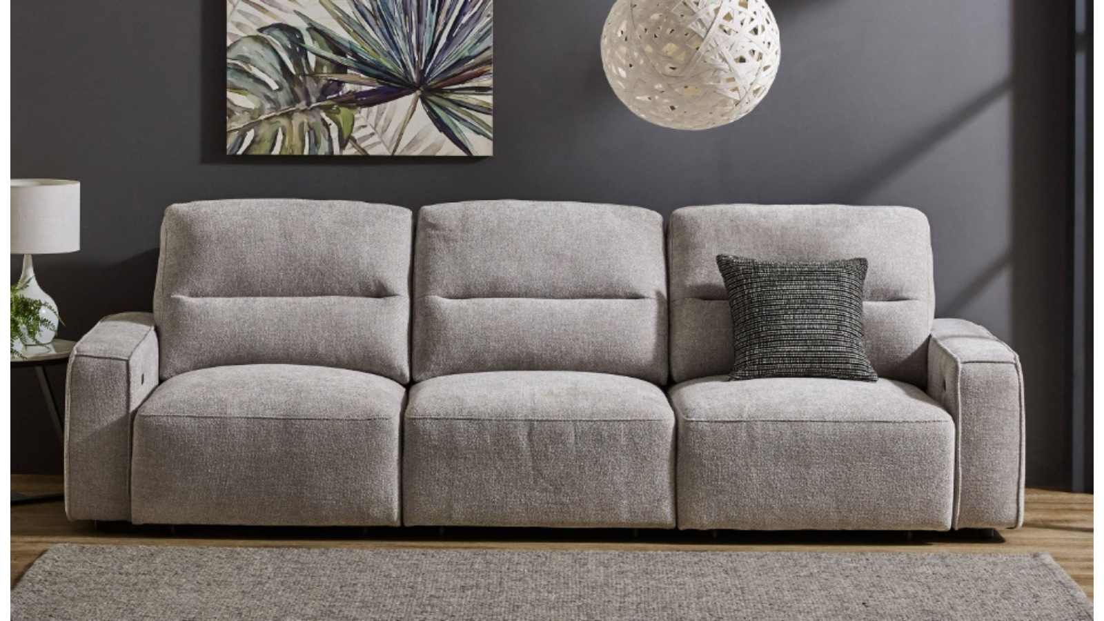Kos Fabric Extension Recliner