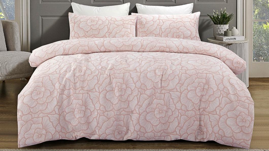 L'Avenue Linora Rose Quilt Cover Set - Double