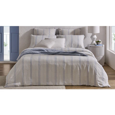 L'Avenue Linen Miami Quilt Cover Set - Super King