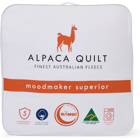 Moodmaker Superior Alpaca High Loft 430gsm Quilt - Super King