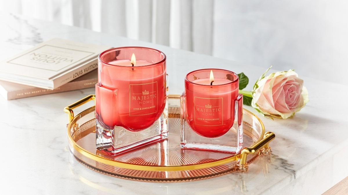 Rose & Sandalwood Candle - Large