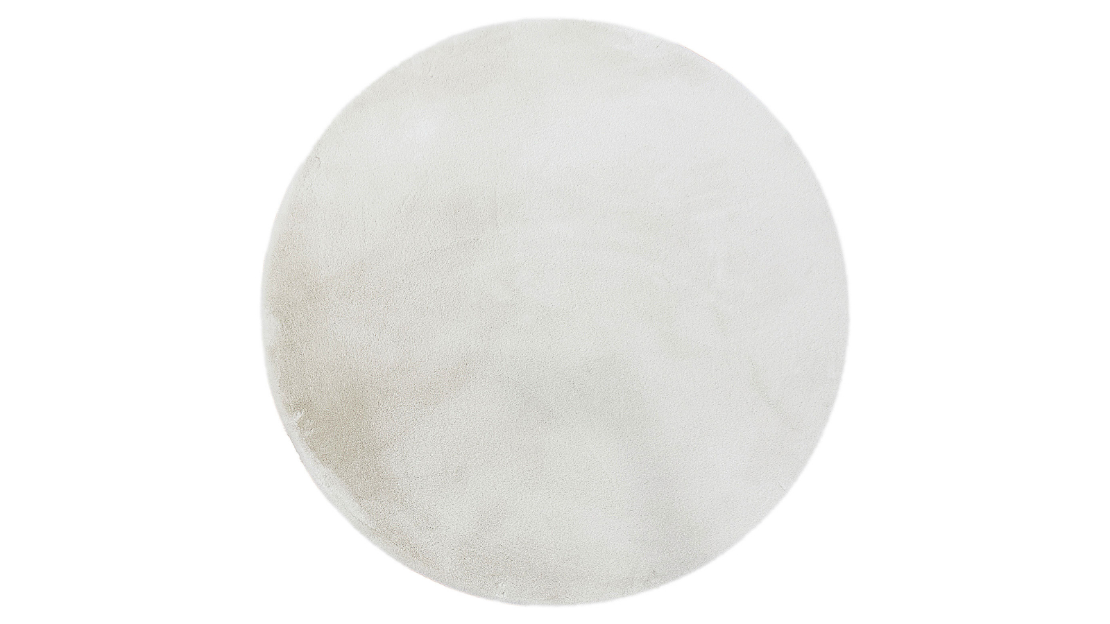 Bambi Round Rug - White