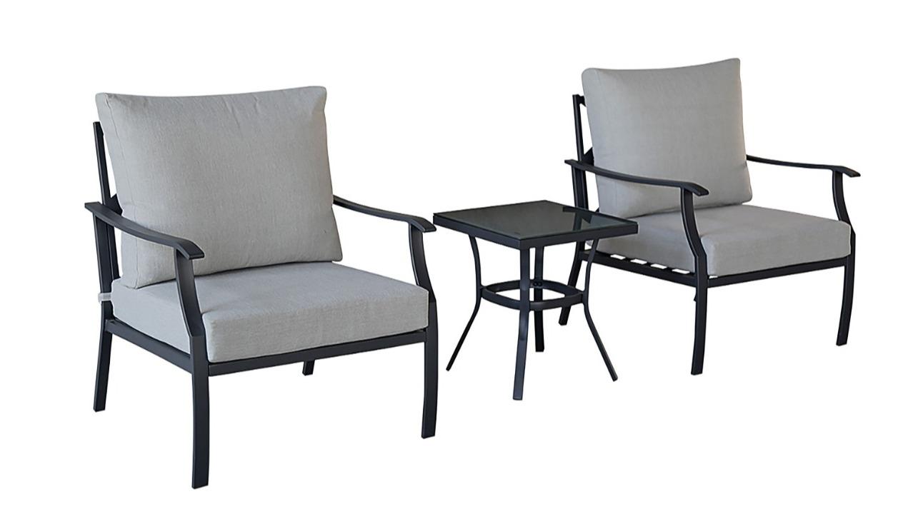 Luvo 3-Piece Outdoor Chat Setting