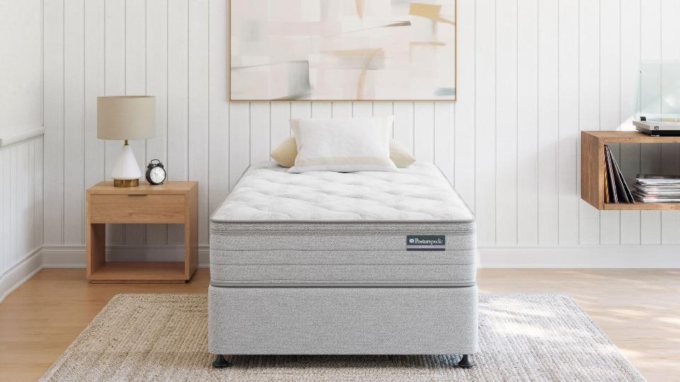 Sealy Posture Singles Smoke Bed Base - King Single