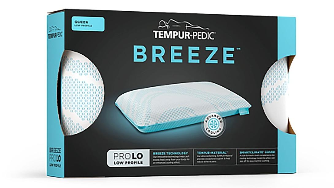 Tempur Breeze Pro Lo Pillow - King