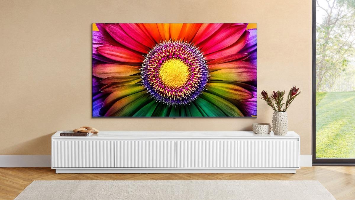Astra 270cm TV Unit with Sintered Stone Top - White