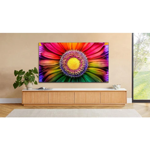 Astra 270cm TV Unit with Sintered Stone Top - Natural