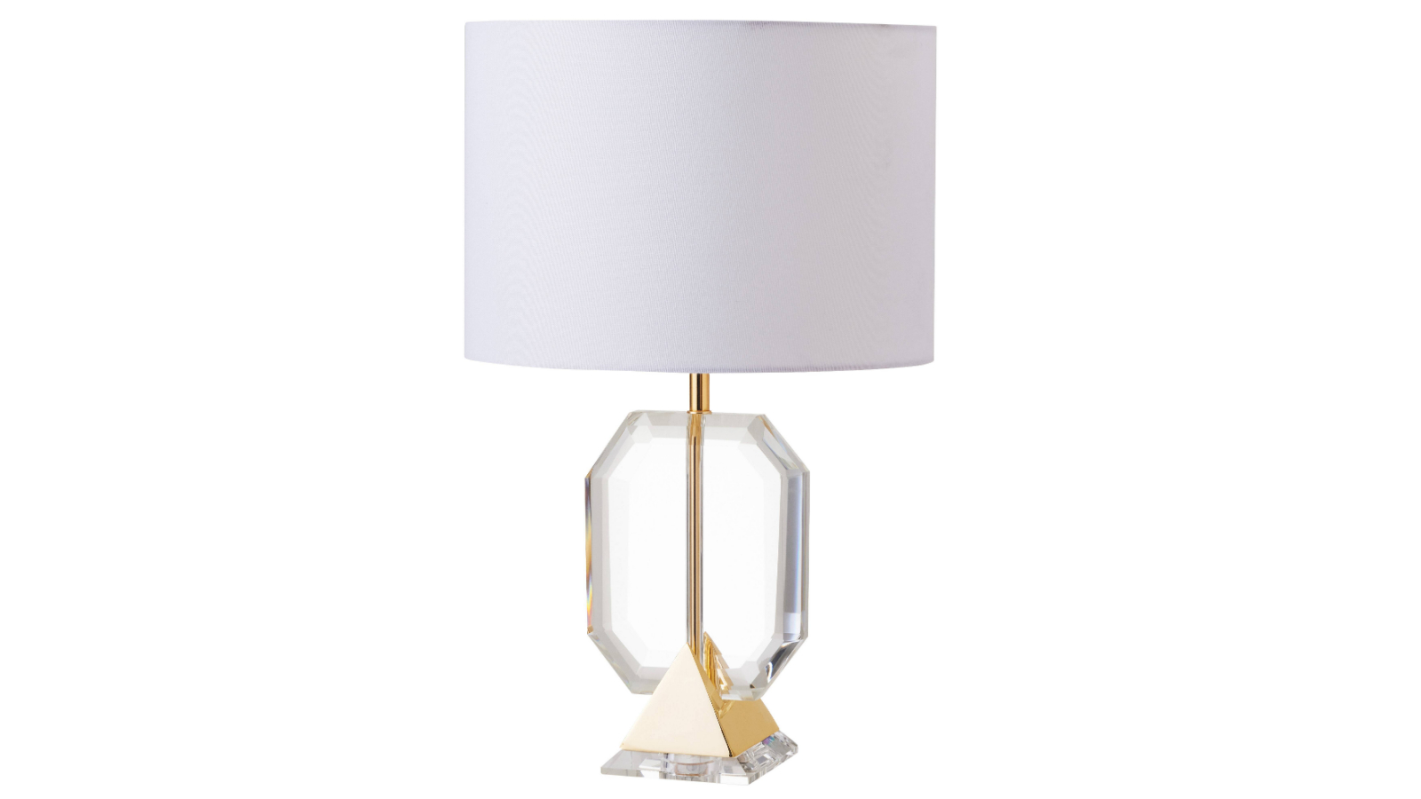  Tiffany Crystal Lamp - Gold