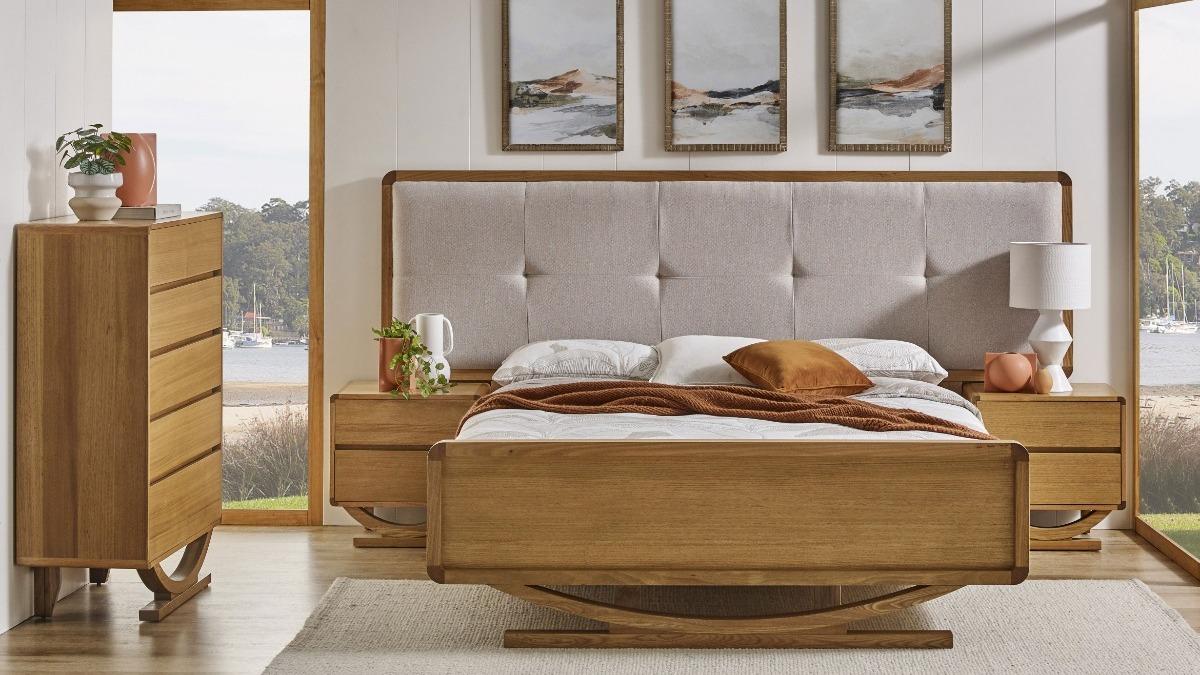 Ares Upholstered Bed - Super King