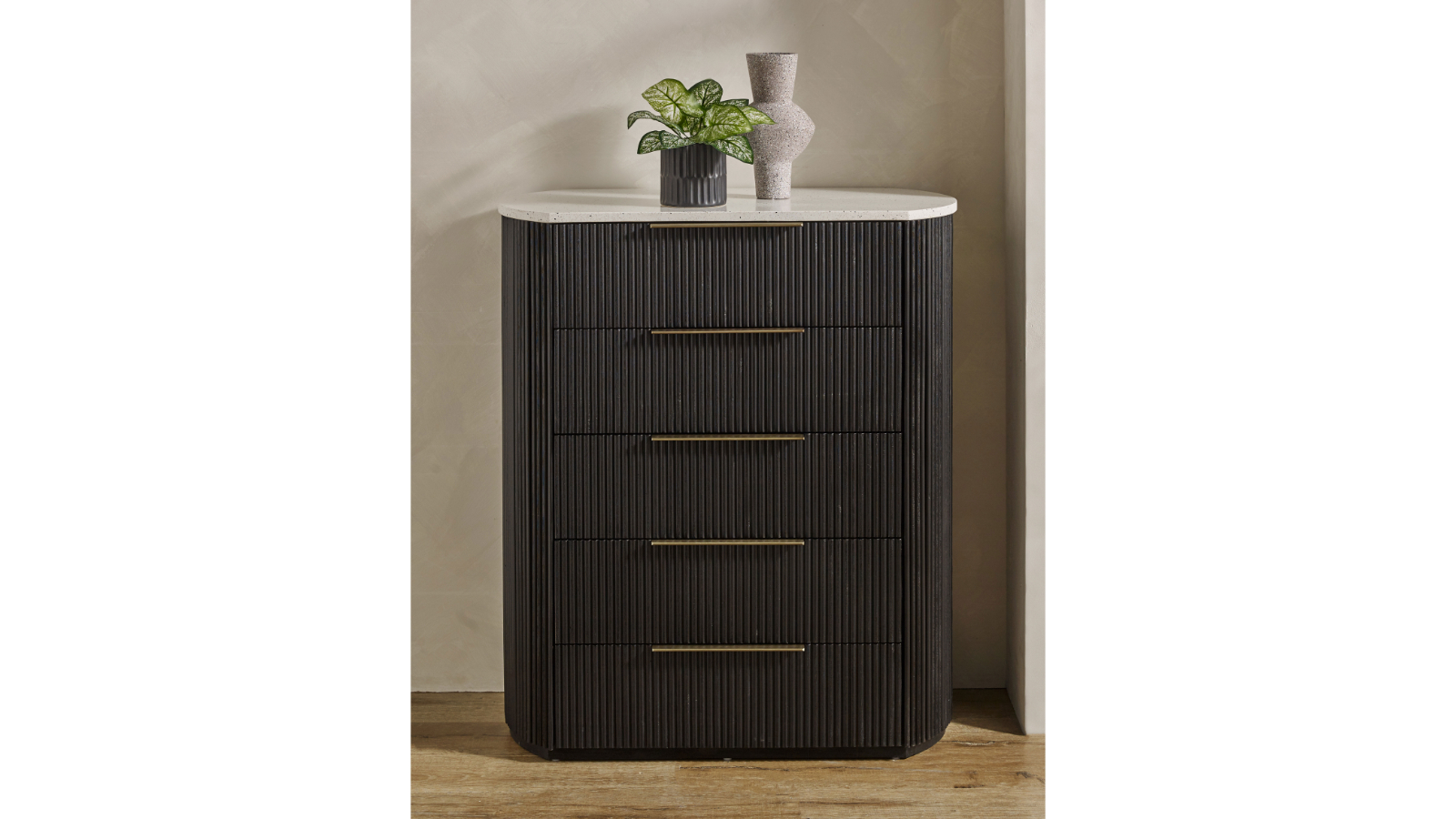 Aura 5-Drawer Tallboy