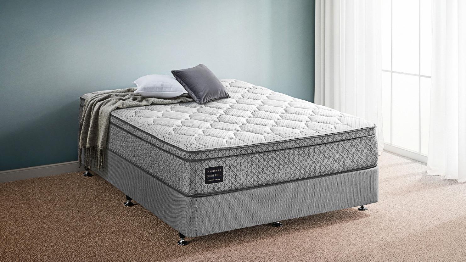 King Koil Conforma MK2 Ash Grey Bed Base - Queen