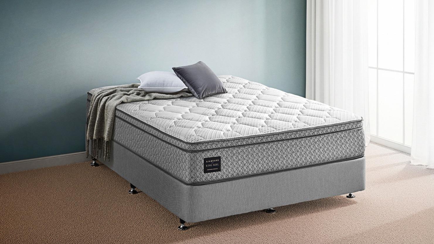King Koil Conforma MK2 Ash Grey Bed Base - Super King
