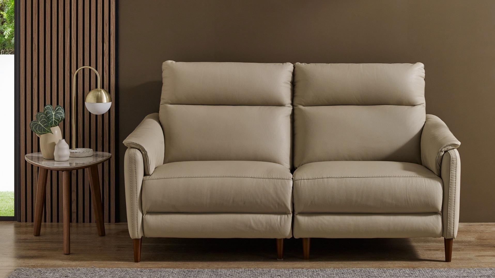 Becca 2.5-Seater Leather Recliner Sofa
