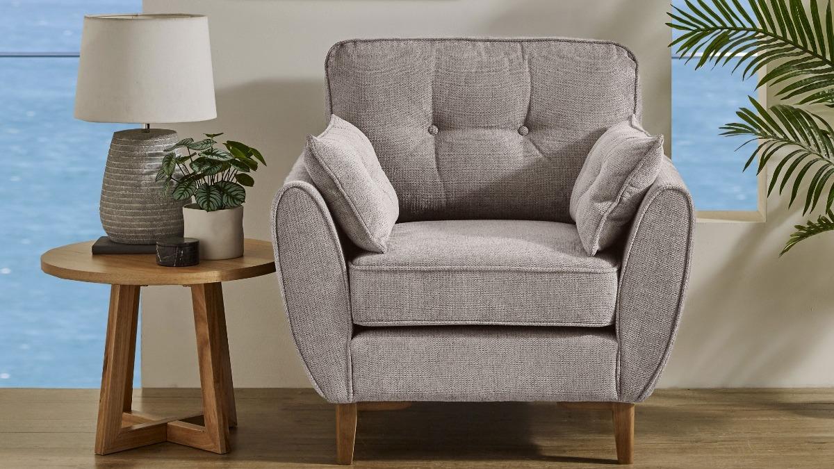 Monza Armchair - Glacier