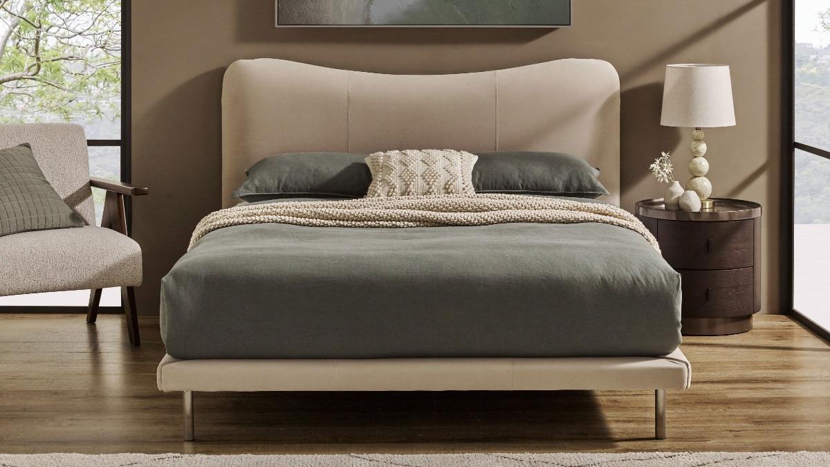 Risa Latte Bed - Queen
