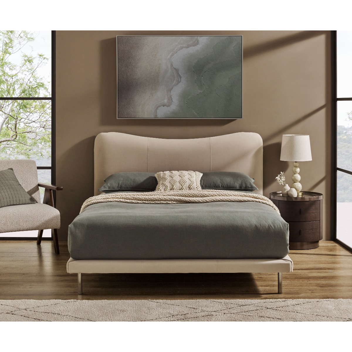 Risa Latte Bed - King