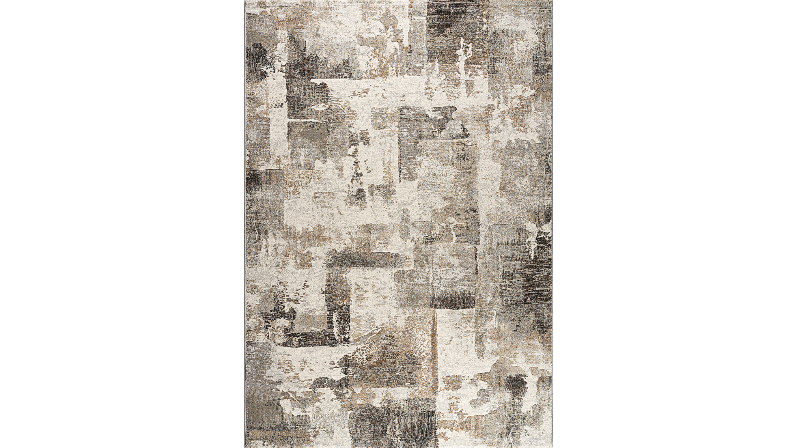 Arcade Portrait Brown Rug - Extra Large