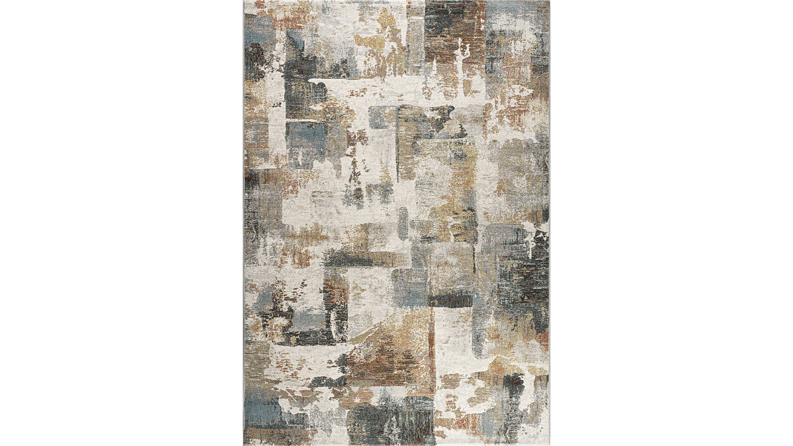 Arcade Portrait Blue Rug - Extra Large