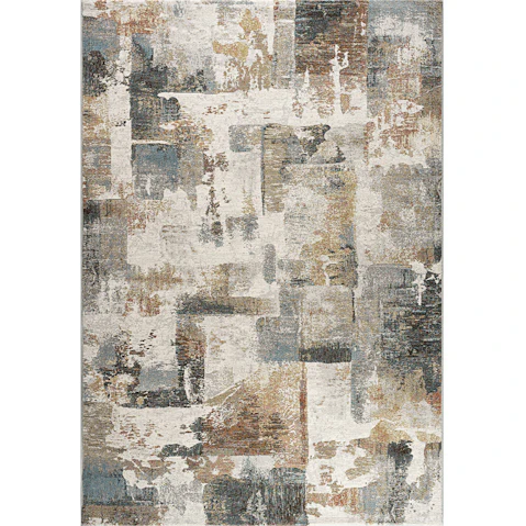 Arcade Portrait Blue Rug - Extra Large