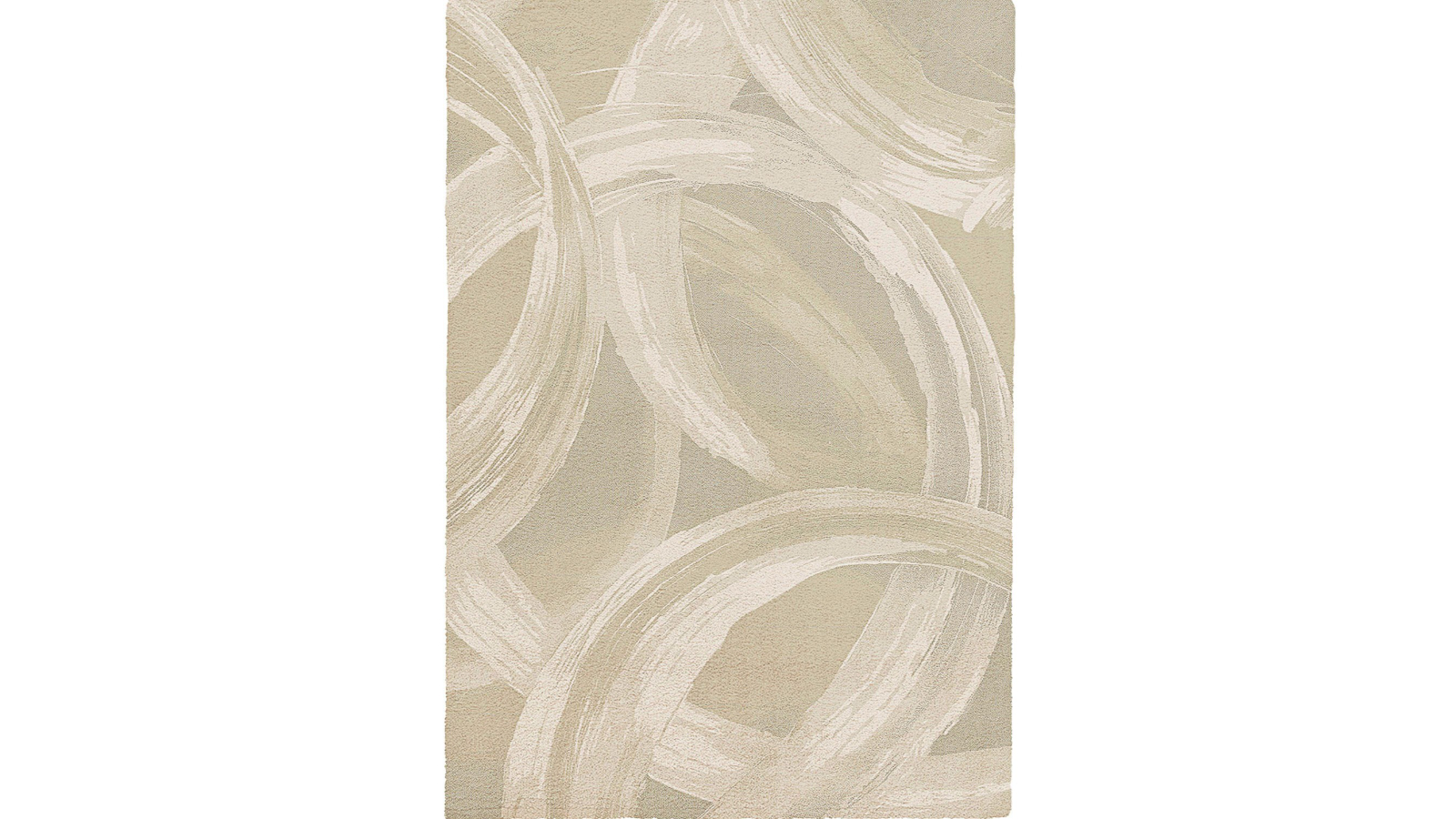 Resist Rings Neutral Rug - Medium