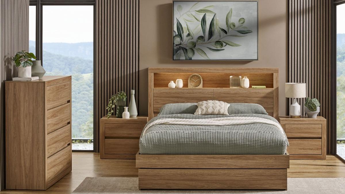 Latrobe 3-Drawer Bed - Double