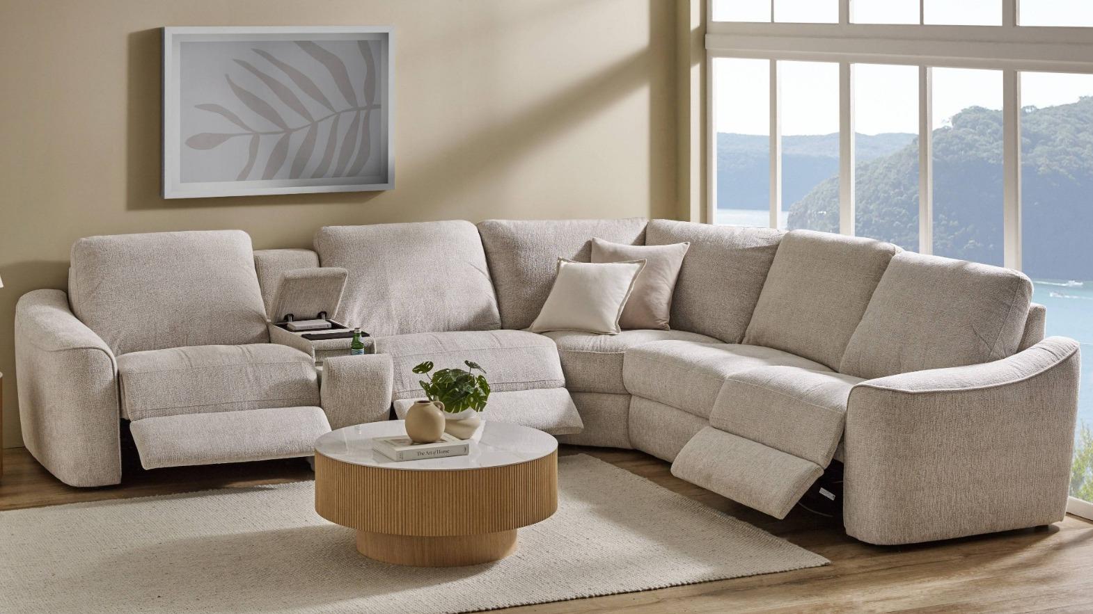 Zola 6-Piece Corner Modular Lounge