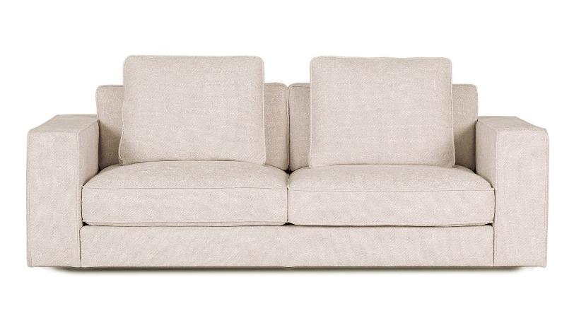 Talitha 2.5-Seater Fabric Sofa - Optical