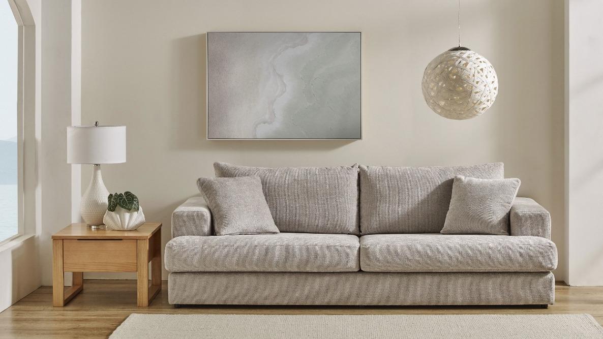 Largo 3.5-Seater Fabric Sofa