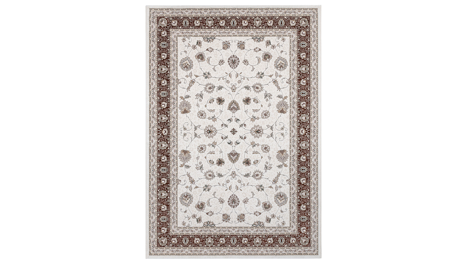 Savannah Ivory Red Rug - Large