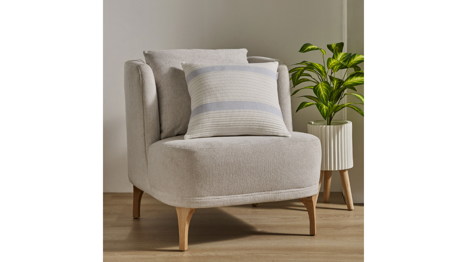 L'Avenue Lifestyle Cayman Square Cushion - Coast