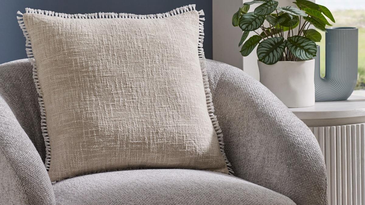 L'Avenue Lifestyle Kenji Square Cushion - Beige