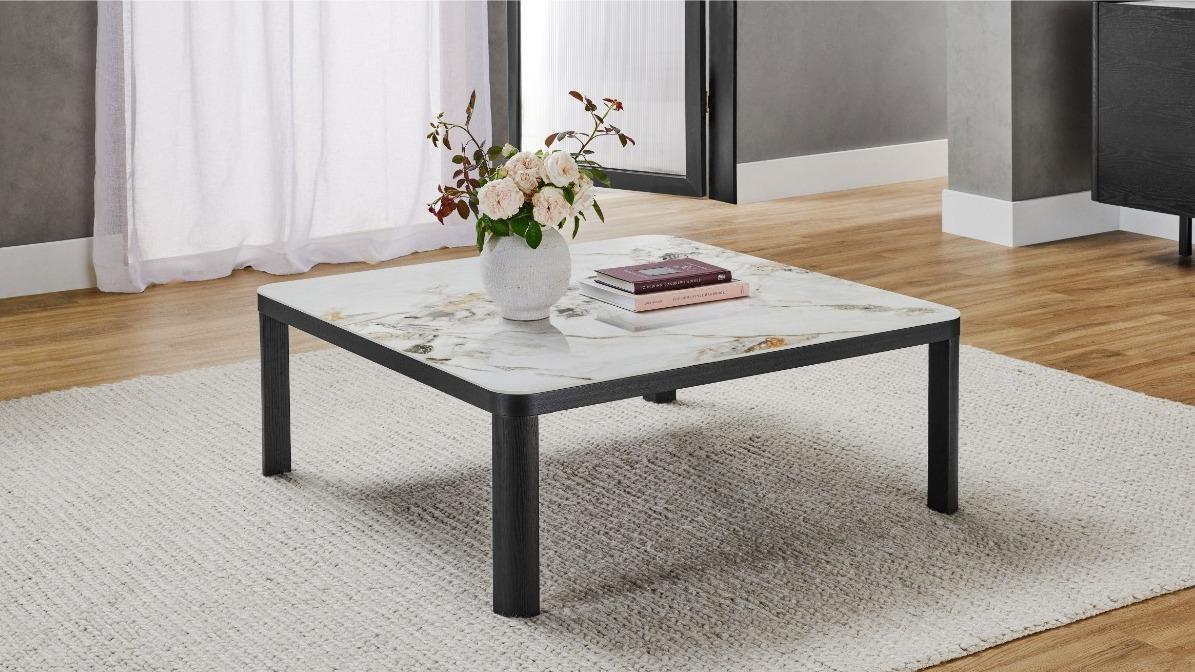 Bianca Square Coffee Table - Black