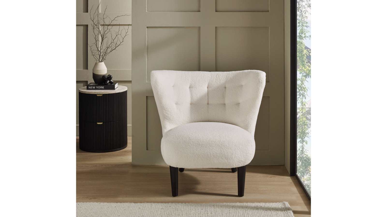 Violet Bedroom Chair
