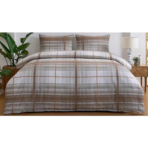 L'Avenue Essential Norwood Beige Quilt Cover Set