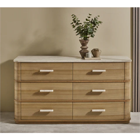 Keira 6-Drawer Dresser