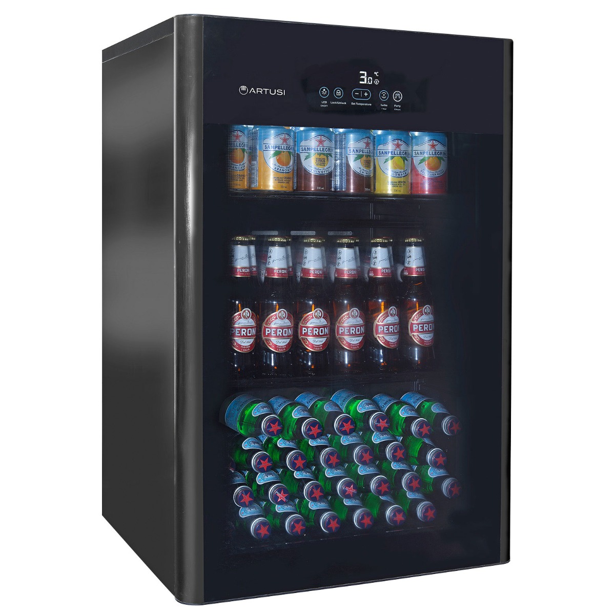 Artusi 1-Door 100L Beverage Cooler