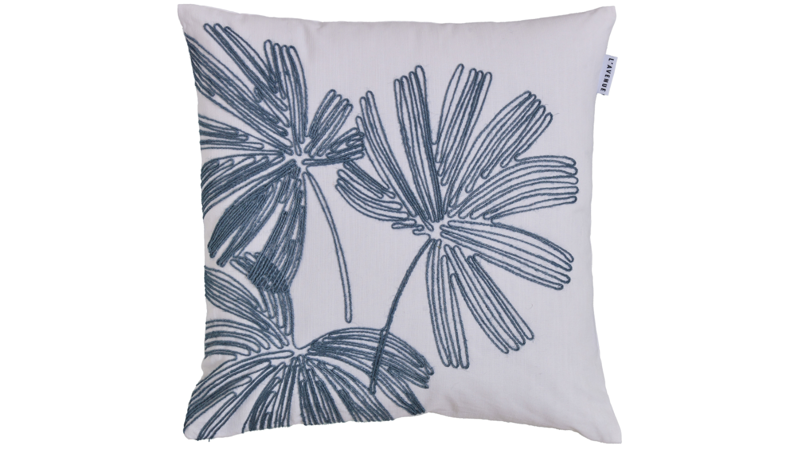 L'Avenue Lifestyle Areca Square Cushion - Blue