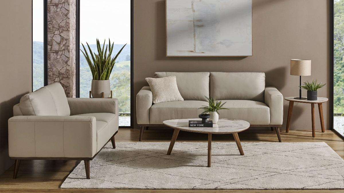 Sirius Leather Sofa