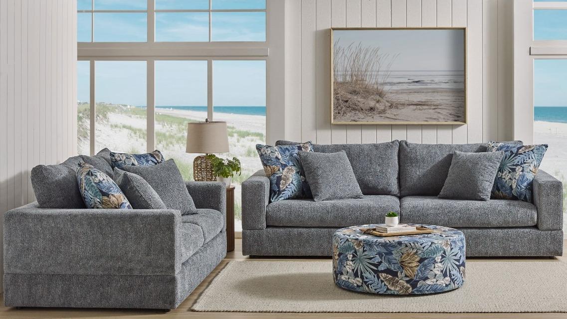 Ascot 4-Seater Fabric Sofa - Galileo