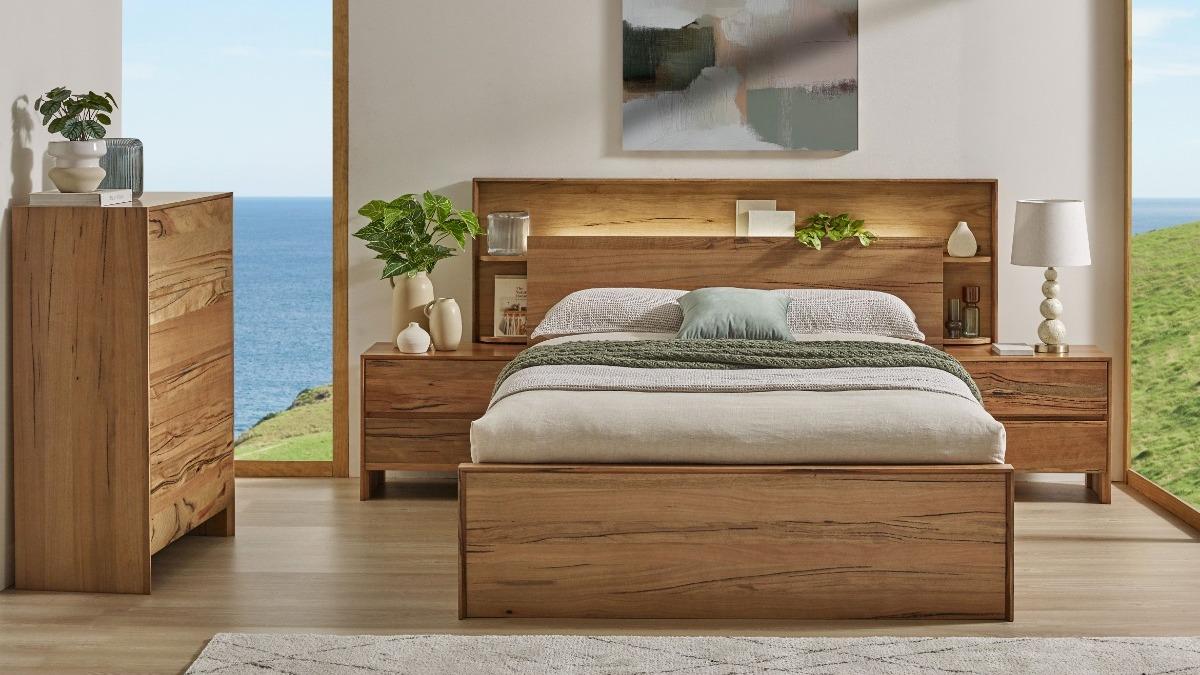 Eris Extended Gaslift Bed - Queen