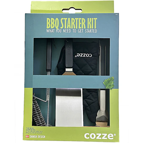 Cozze Accessories 4-Piece BBQ Starter Kit