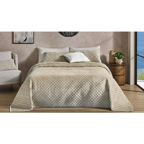 L'Avenue Luxury Dion Dove Queen/King Coverlet Set