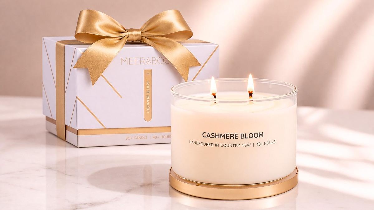 Meeraboo Cashmere Bloom 330g Candle