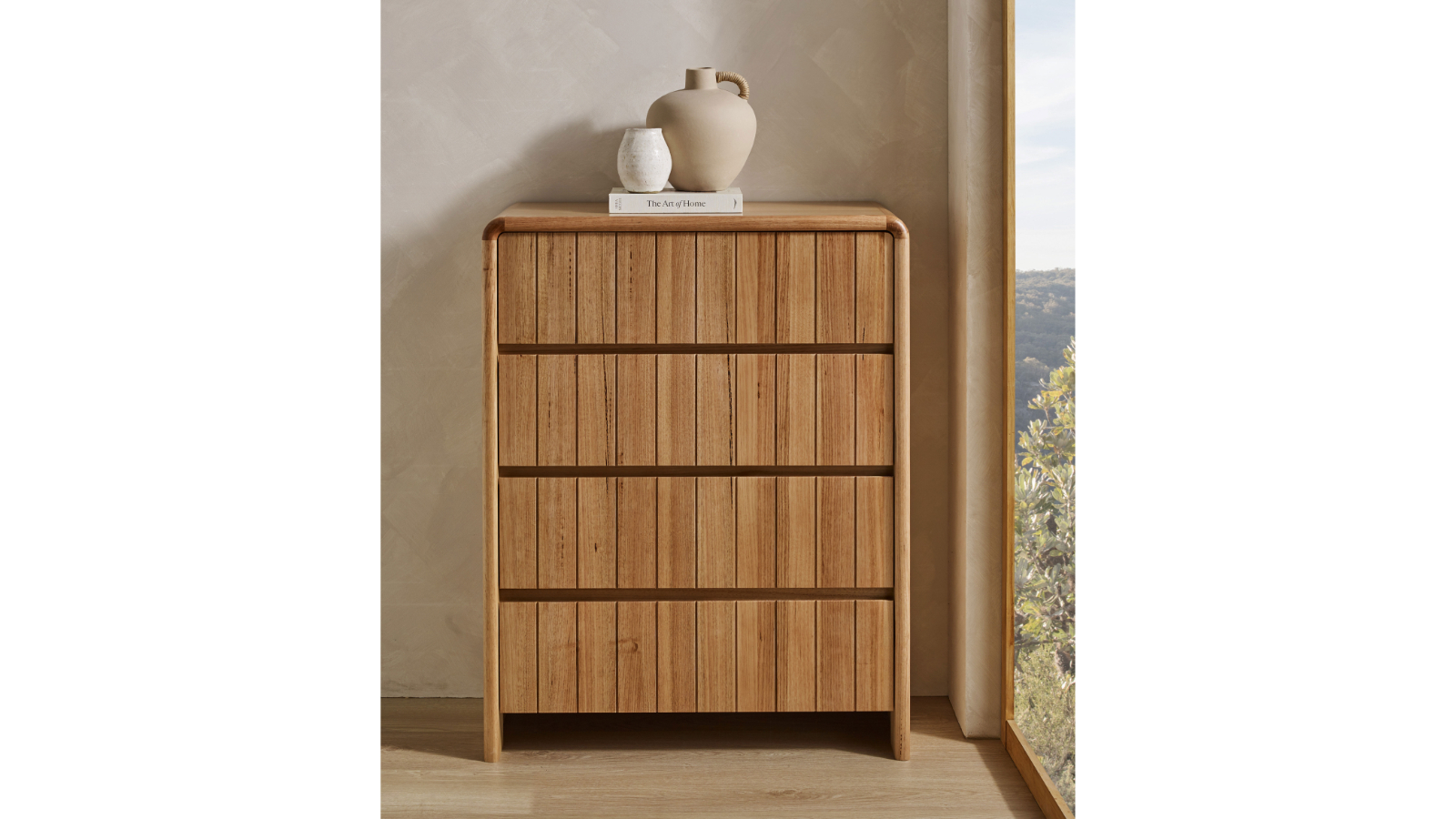 Lara 4-Drawer Tallboy