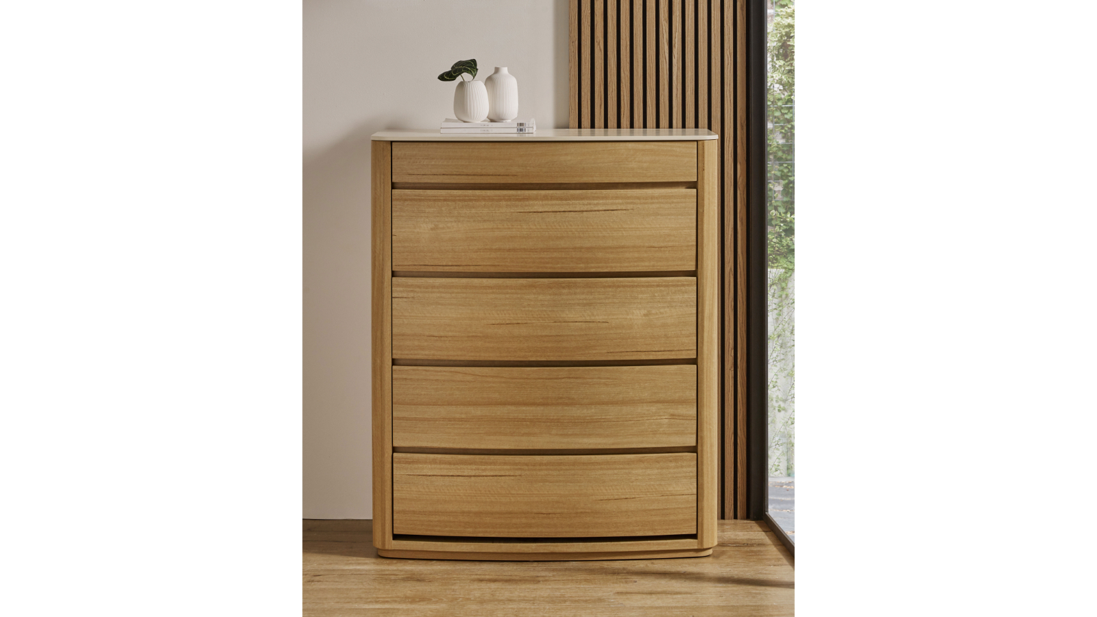 Sorrento 5-Drawer Tallboy