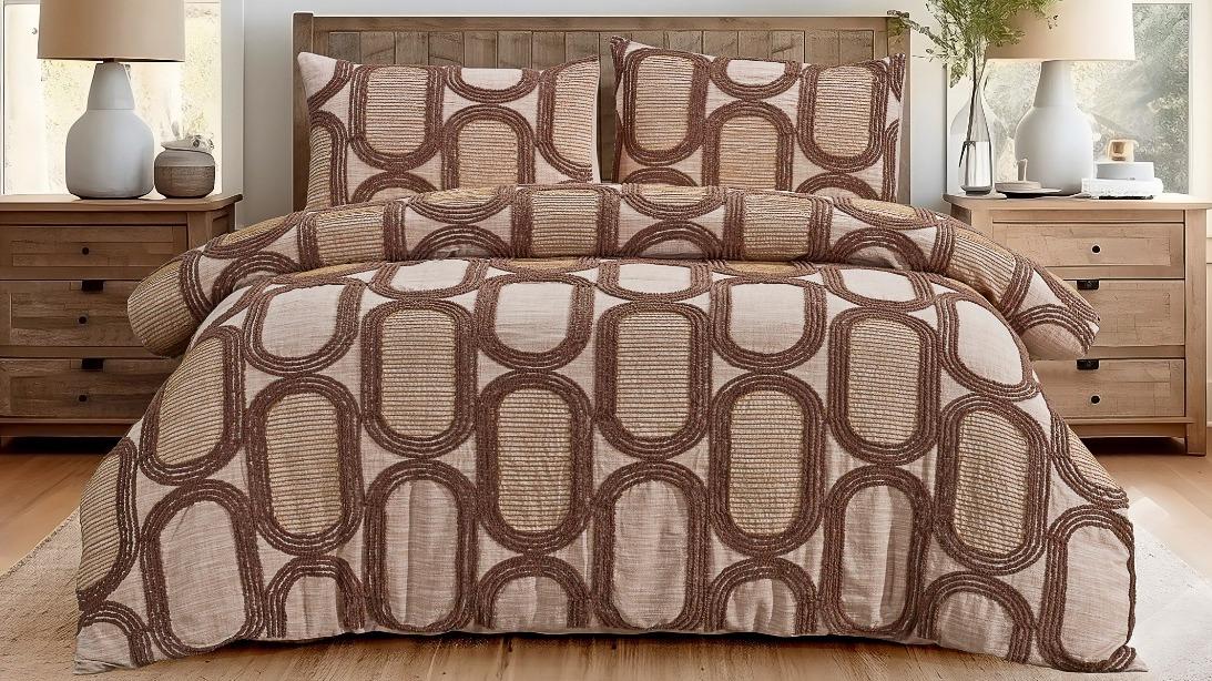 L'Avenue Luxury Mika Quilt Cover Set - Queen