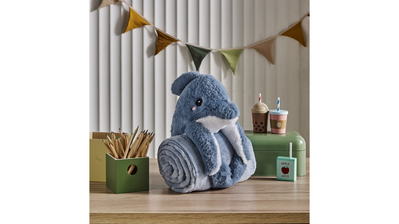Bluey Whale Toy Blanket