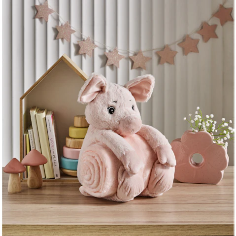 Percy Pig Toy Blanket