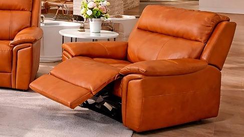 Dublin Leather Recliner Armchair